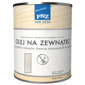 Olej na zewnątrz do tarasów 0,75L Biały Opal