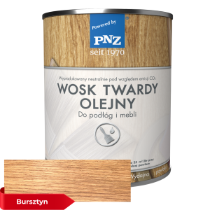 Wosk Twardy Olejny 0,75L Bursztyn