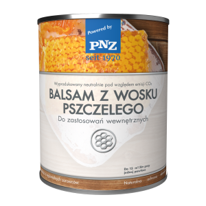 Balsam z wosku pszczelego 2,5L Bezbarwny
