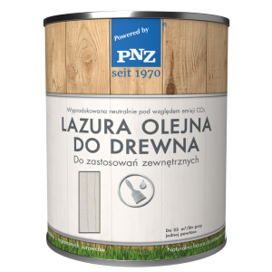 Lazura Olejna do drewna 0,75L Biały