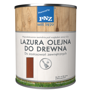 Lazura Olejna do drewna 0,75L Mahoń