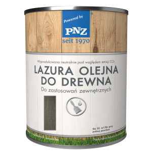 Lazura Olejna do drewna 0,75L Srebrny Onyks Effekt