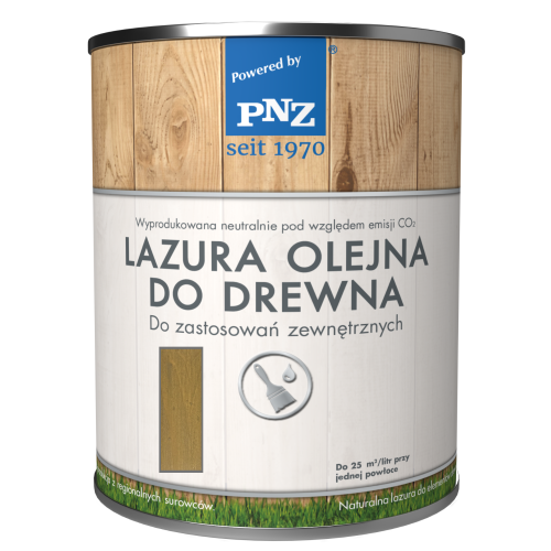 Lazura Olejna do drewna 5L Ogrodowa Zieleń