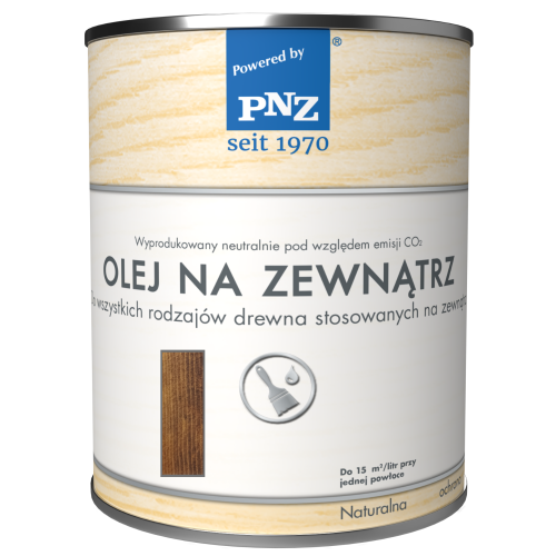 Olej na zewnątrz do tarasów 2,5L Palisander