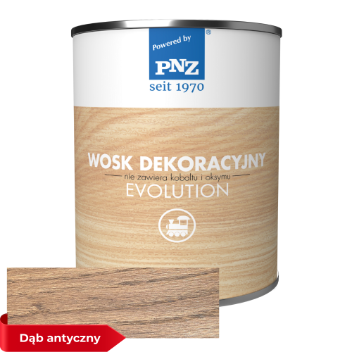 Wosk Dekoracyjny Evolution 0,75L Dąb Antyczny