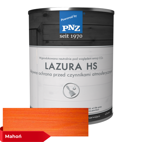 Lazura HS do drewna 3w1 0,75L Mahoń