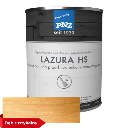 Lazura HS do drewna 10L Dąb Rustykalny 