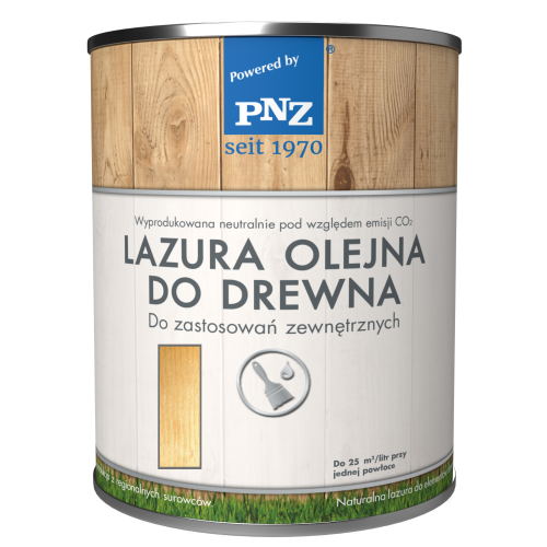 Lazura Olejna do drewna 5L Bezbarwny