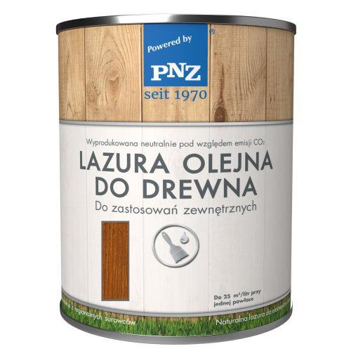 Lazura Olejna do drewna 5L Dąb