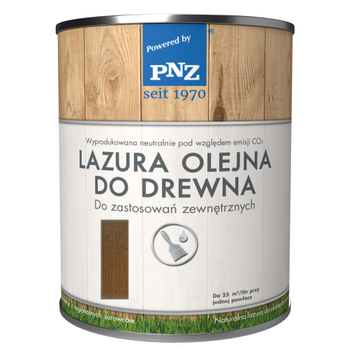 Lazura Olejna do drewna 5L Orzech