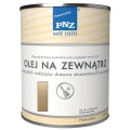 Olej na zewnątrz do tarasów 0,75L Średni Szary Effekt