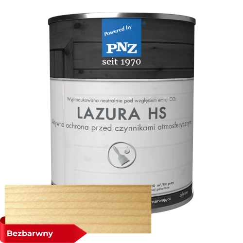 Lazura HS do drewna 3w1 2,5L Bezbarwny