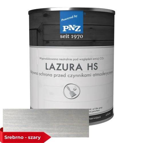 Lazura HS do drewna 3w1 5L Srebrno-Szary 