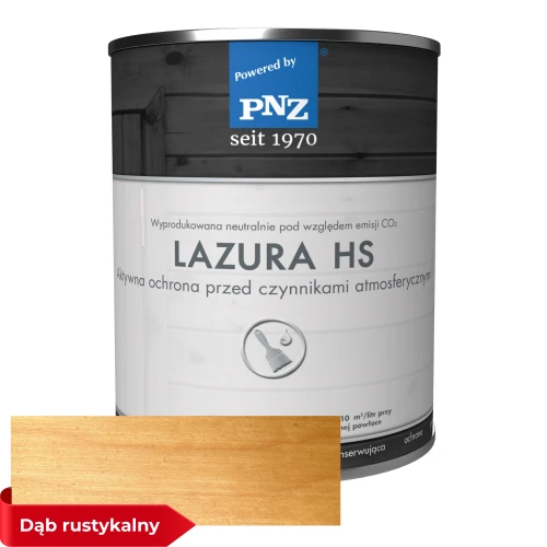 Lazura HS do drewna 0,75L Dąb Rustykalny