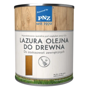 Lazura Olejna do drewna 5L Jasny Dąb