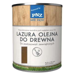 Lazura Olejna do drewna 2,5L Orzech