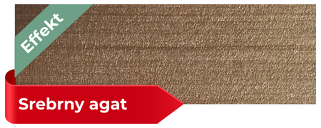 Próbka koloru srebrny agat effekt.