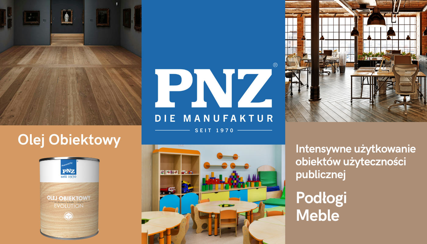 Grafika prezentująca zastosowanie oleju obiektowego marki PNZ