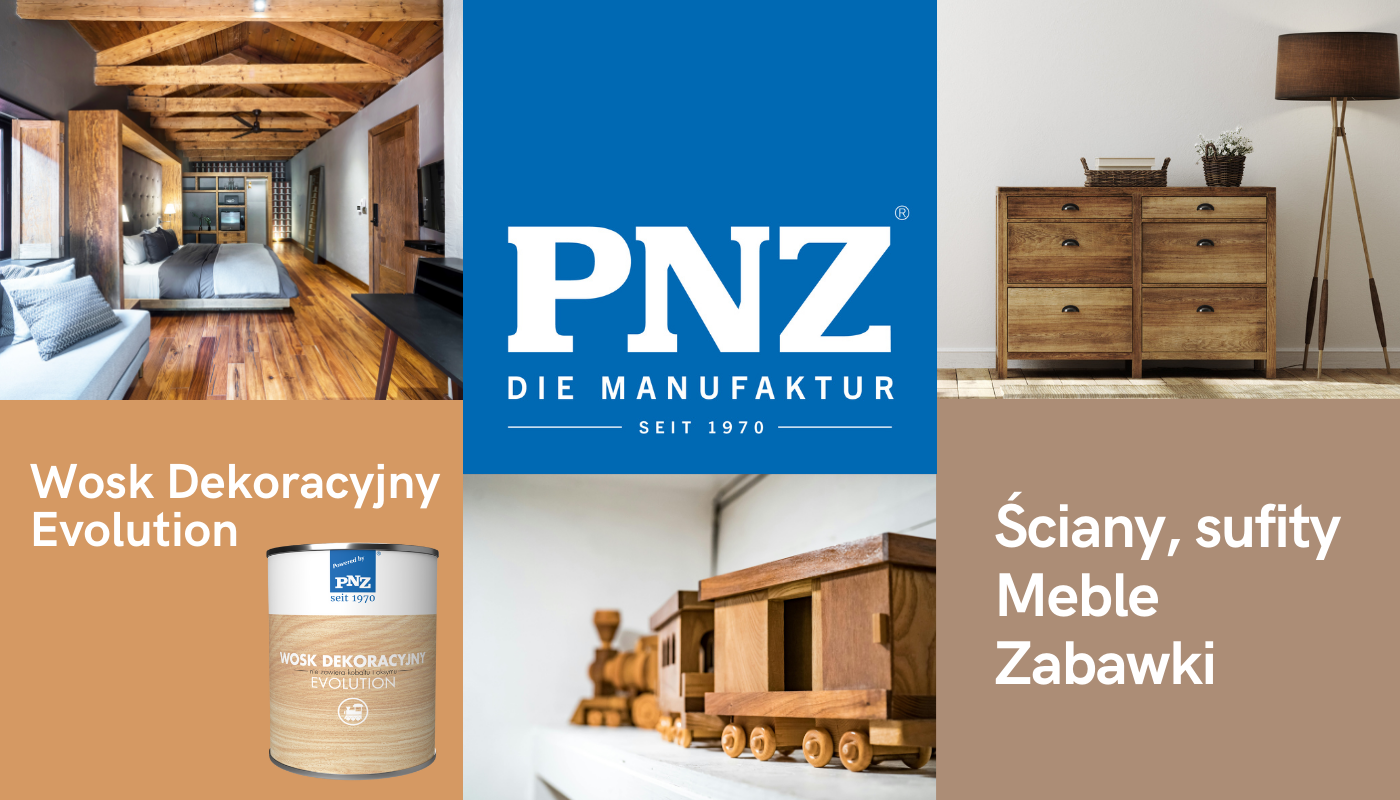 Grafika prezentująca zastosowanie wosku dekoracyjnego PNZ