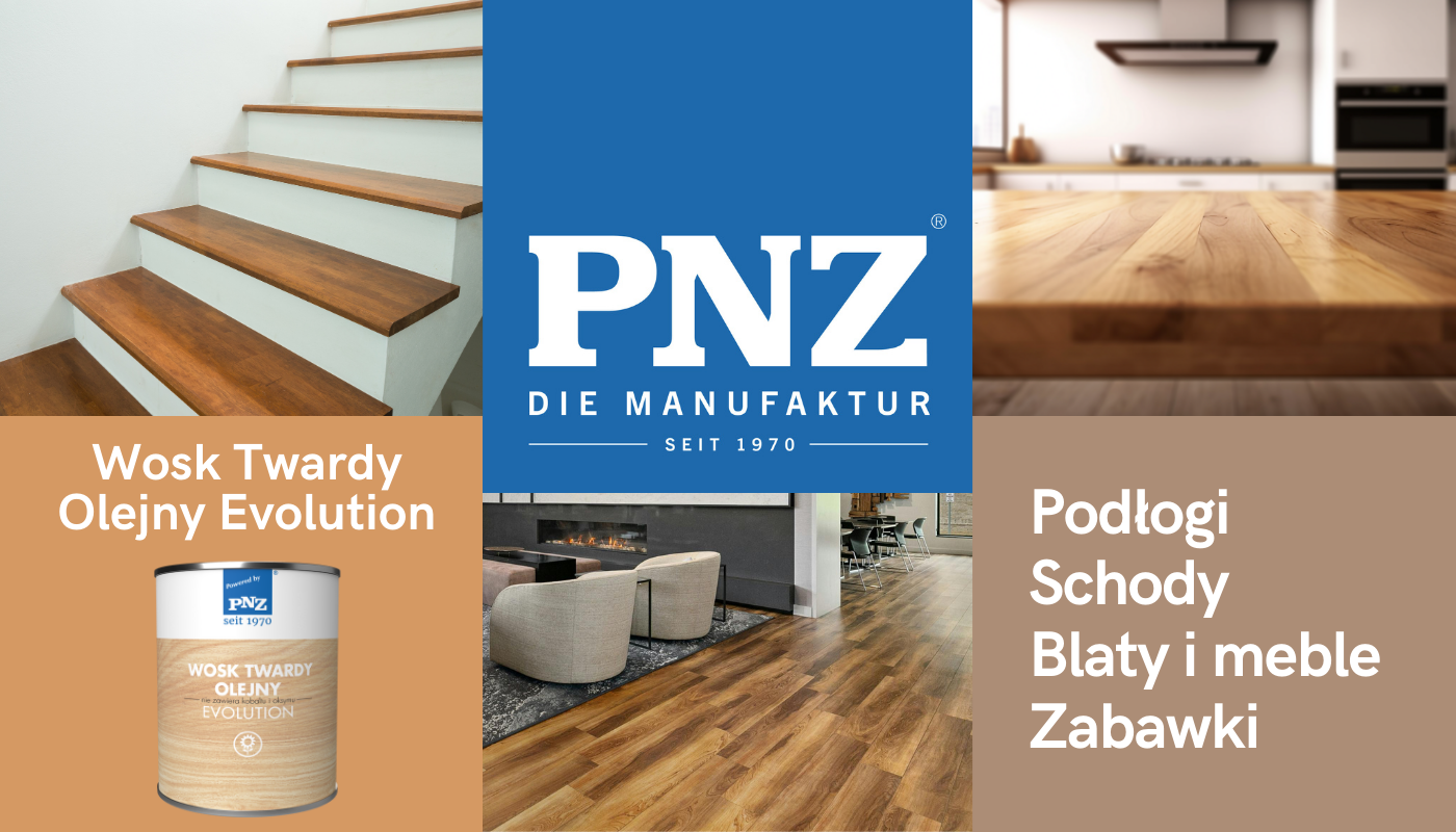 Grafika prezentująca zastosowanie wosku twardego PNZ Evolution