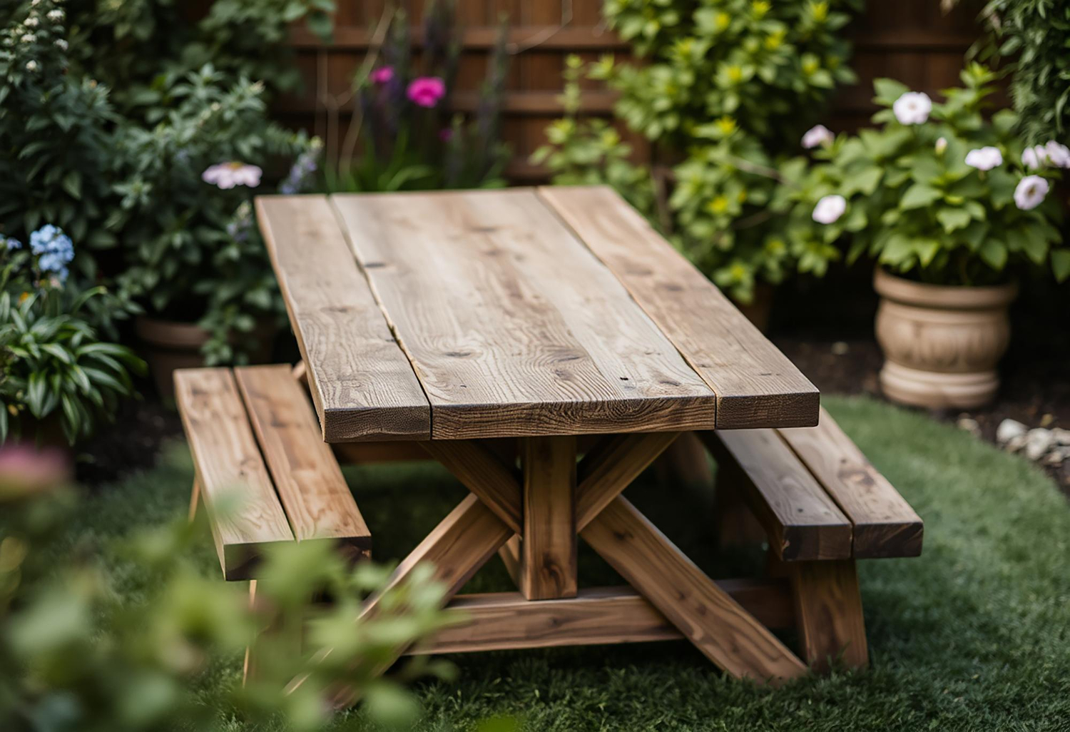 Czym pomalować stół drewniany na zewnątrz?